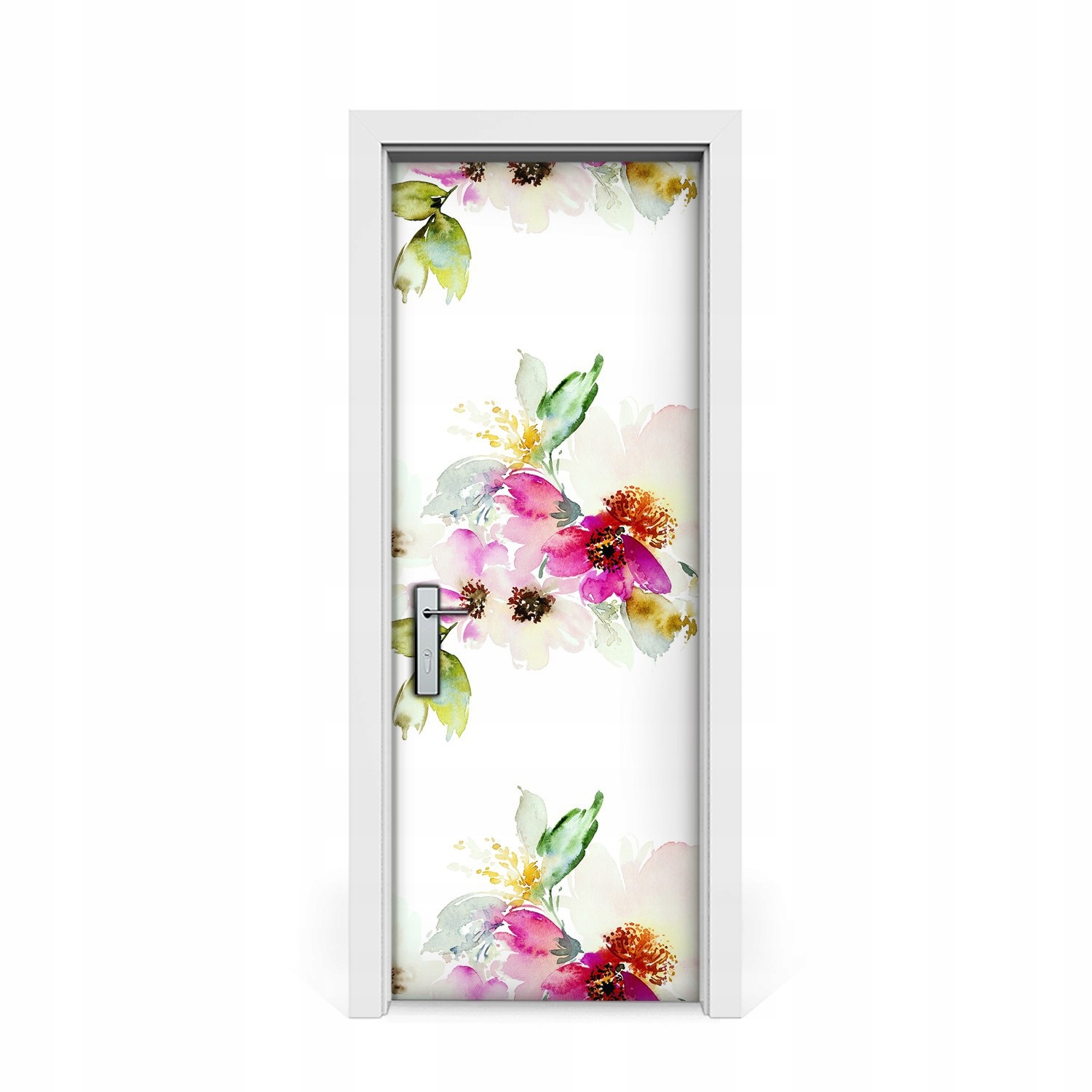 

Naklejka na drzwi okleina Bukiet kwiatów 75x205