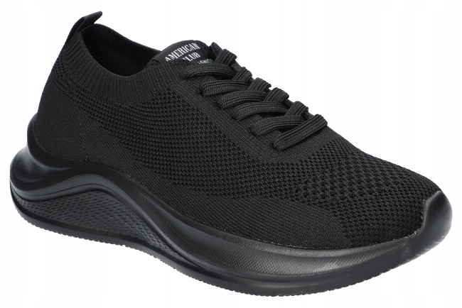 American Club FH76 Lehké Adidasy, Dámské Sportovní Boty Černé 37