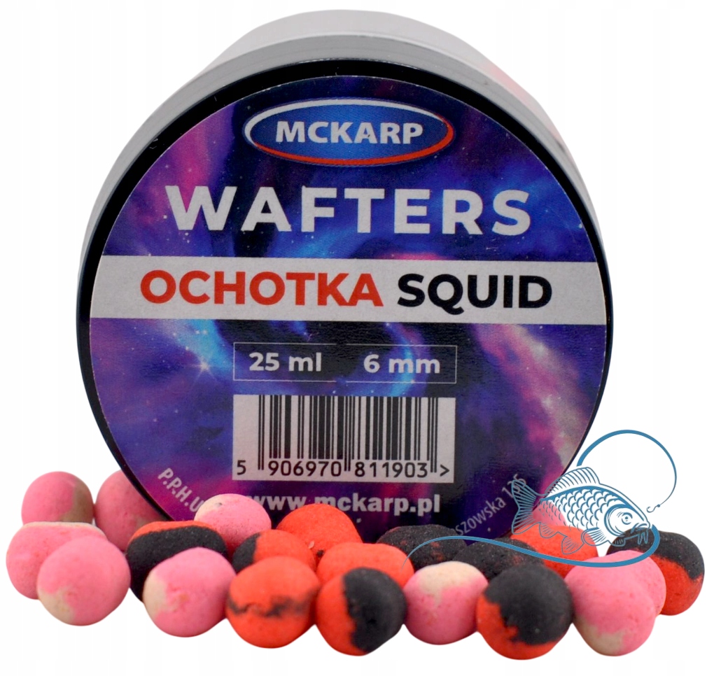 Ochotka Squid Kałamarnica Duet Dumbells Wafters Mckarp 6mm Nowa Wersja 25ml