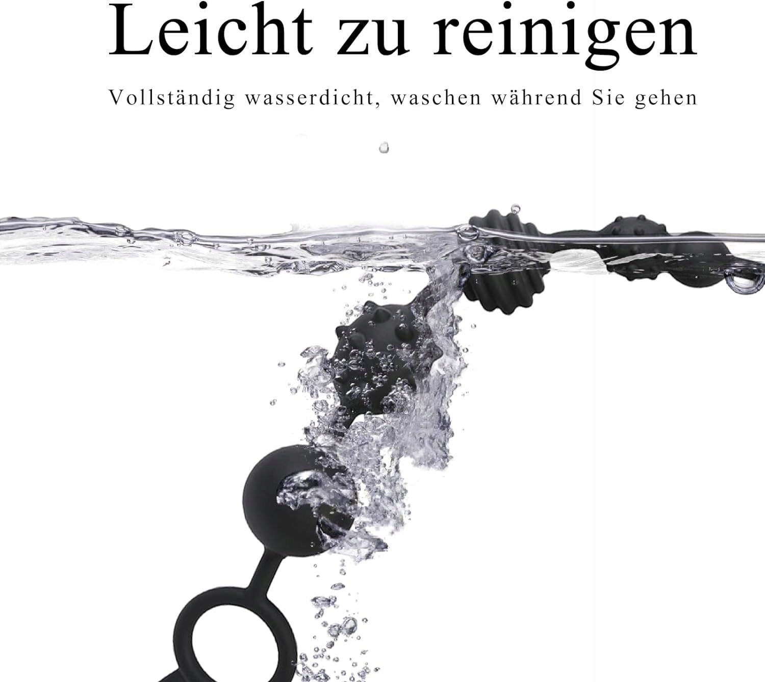 SILIKONOWE KULKI ANALNE DLA MĘŻCZYZN I KOBIET RÓŻNE ROZMIARY — miniatura 7