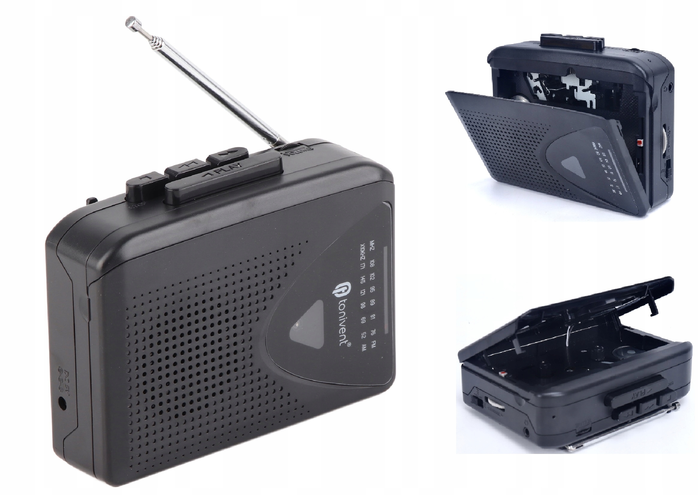 Kazetový Přehrávač Walkman Konvertor Fm Am Přenosné Rádio