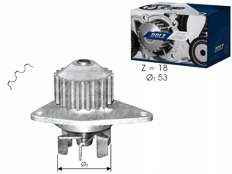 DOLC114 Čerpadlo Vody Citroen Asistent řidiče #33