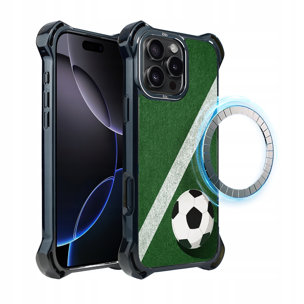 Pouzdro pro iPhone 16 Pro, Ibizu DropGuard Ultra s MagSafe, U hřiště
