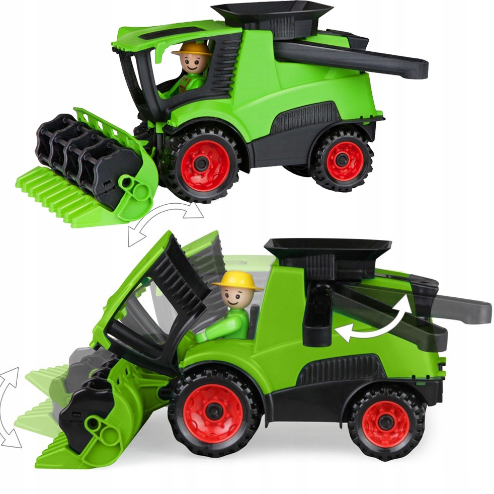 KOMBAJN LENA TRUCKIES POJAZD FARMA ZABAWKA +2 LATA
