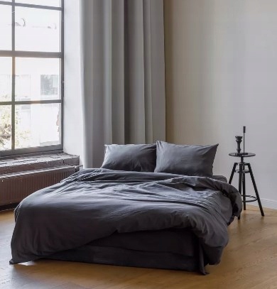 Súprava ľanovej posteľnej bielizne 160 x 200 prestieradlo!