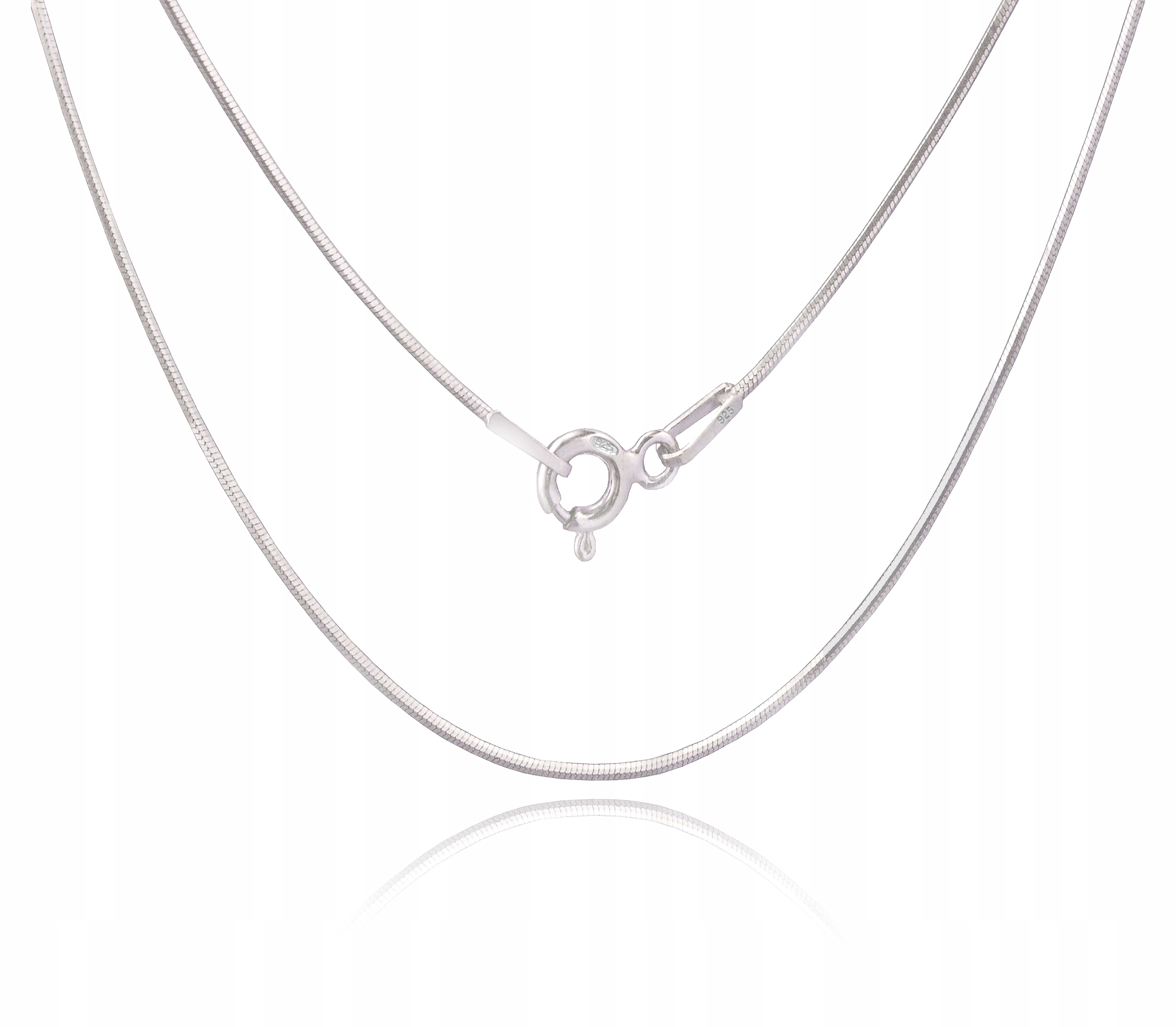 Řetízek Damseki Stříbrná Linka Italský Vlasec 70 CM Diamantový Stříbro 925