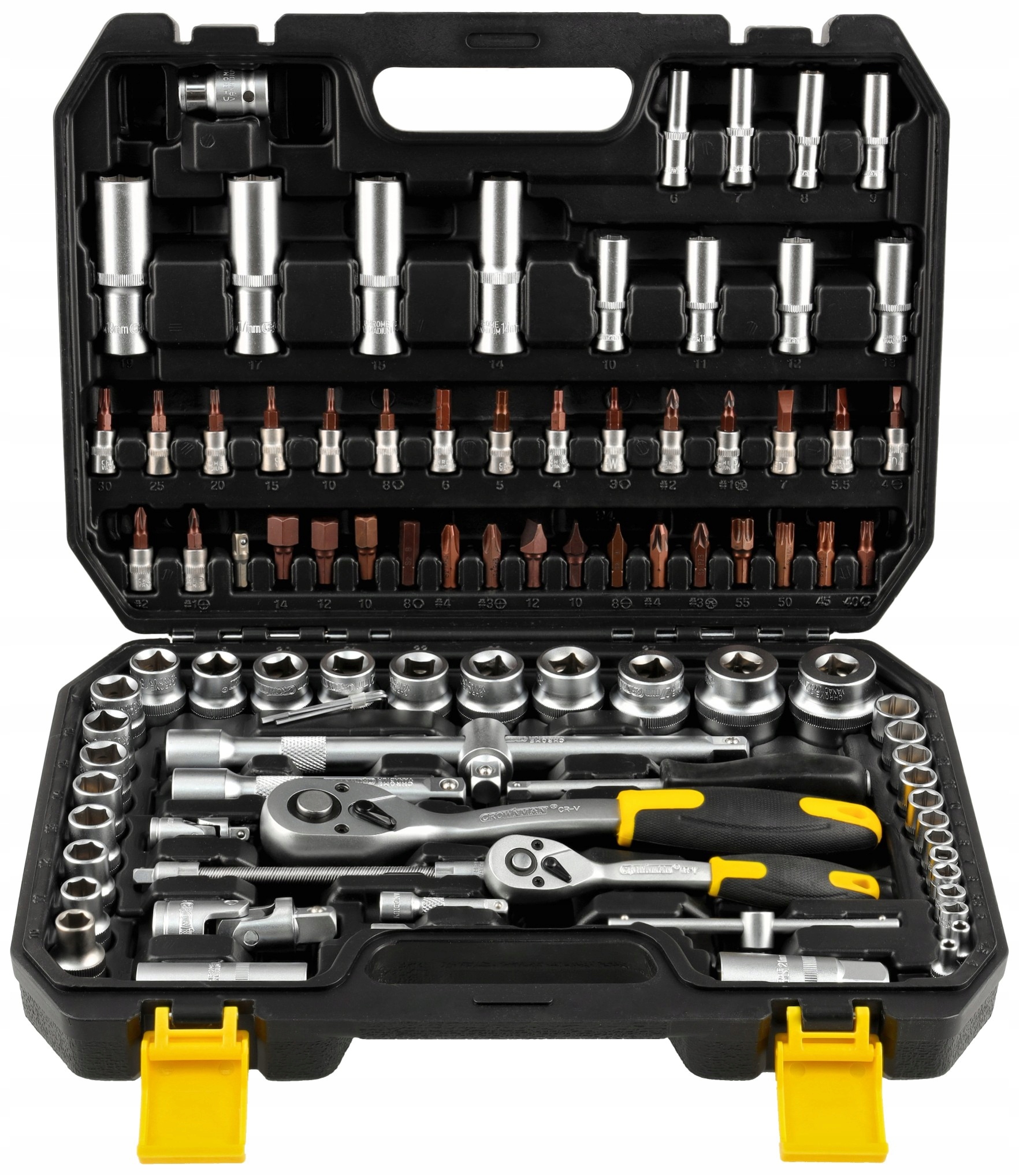 Zestaw Narzędziowy Kluczy Nasadowych Bity Nasadki Kluczy Nasadowych 94 szt Kod producenta Zestaw Narzędziowy Kluczy Nasadowych