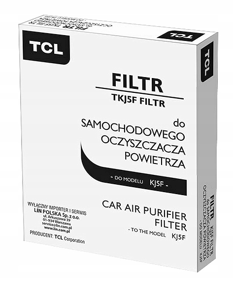 

Filtr do oczyszczacza powietrza Tcl TKJ5