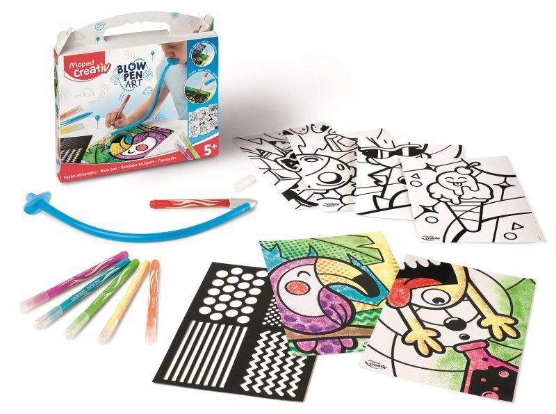 

Zestaw artystyczny Blow Pen-Maped