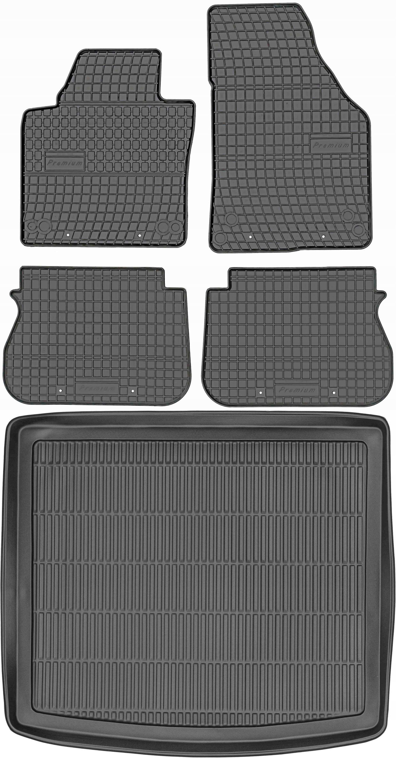 Vw Caddy Kombivan 2004-2015 Gumové stierače rohož batožinového priestoru