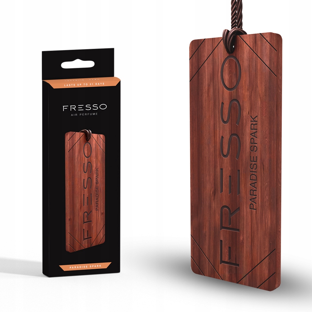 FRESSO PARADISE SPARK PERFUMY SAMOCHODOWE 50ML + ZAWIESZKA ZAPACHOWA ZESTAW Producent Fresso