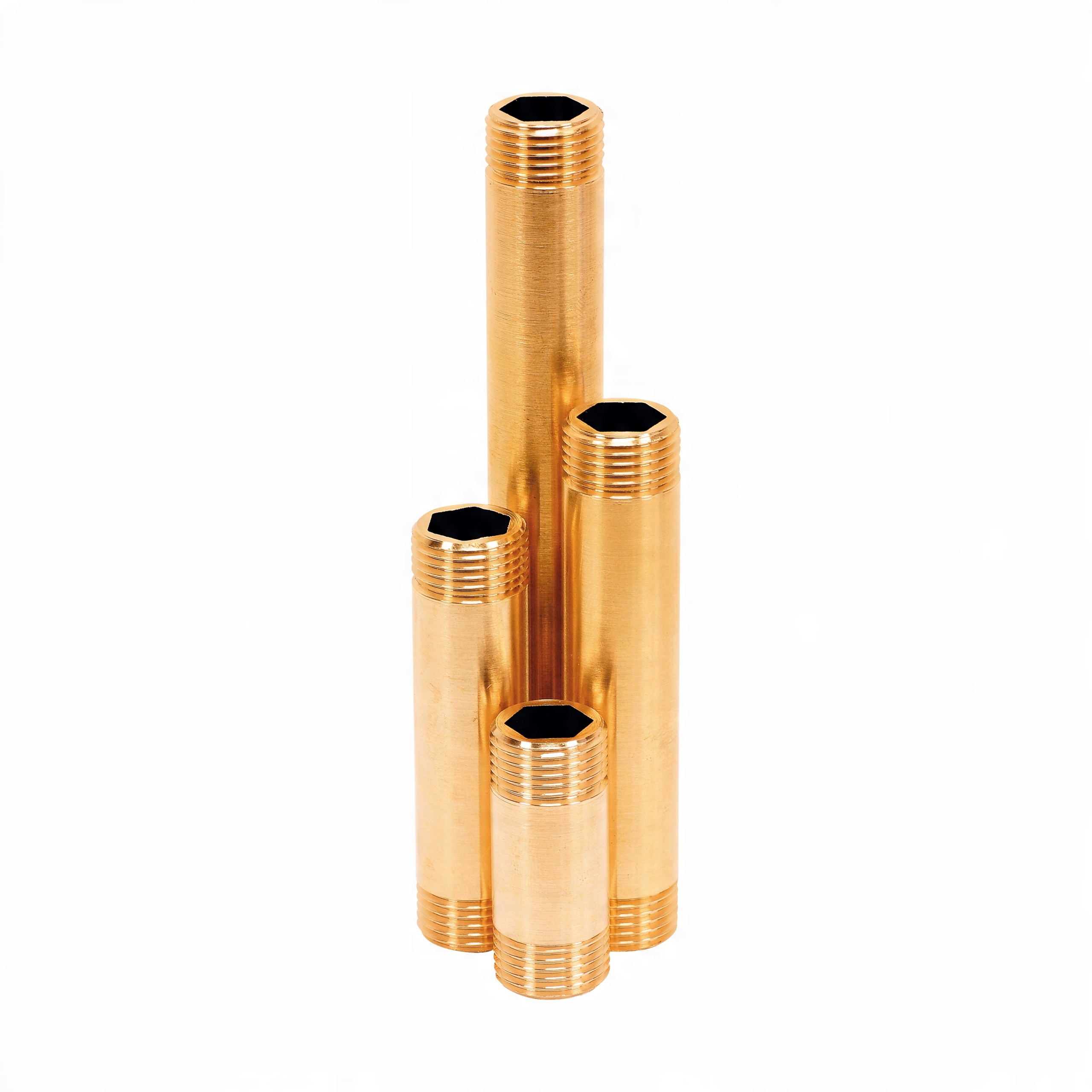

Rura Dwustronnie Gwintowana 1/2"X50MM Mosiądz