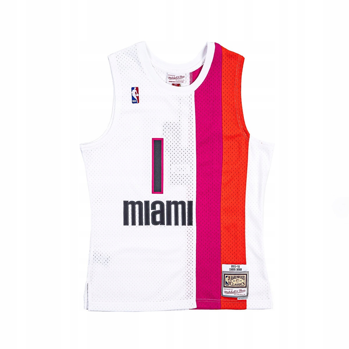 Mitchell Ness Nba Swingman Miami Heat Bosh XL