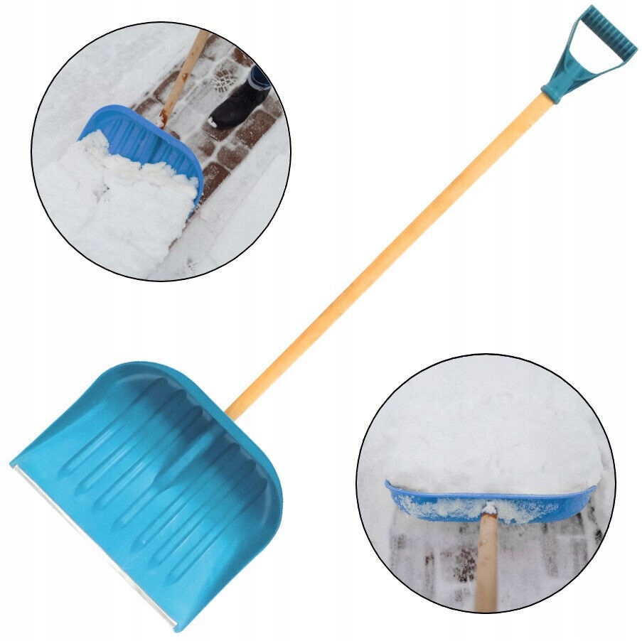 Łopata do śniegu odśnieżania + trzon D