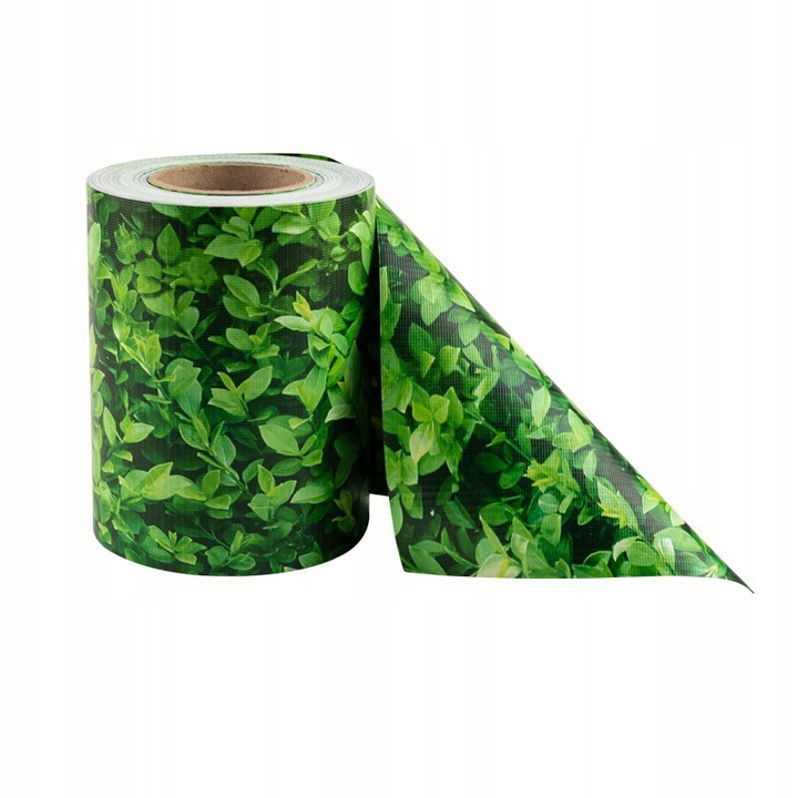 

Taśma ogrodzeniowa 19cm x 35m liście +klipsy GOT1