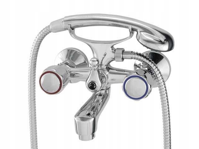 Nástenná vaňová batéria Diamond Lux