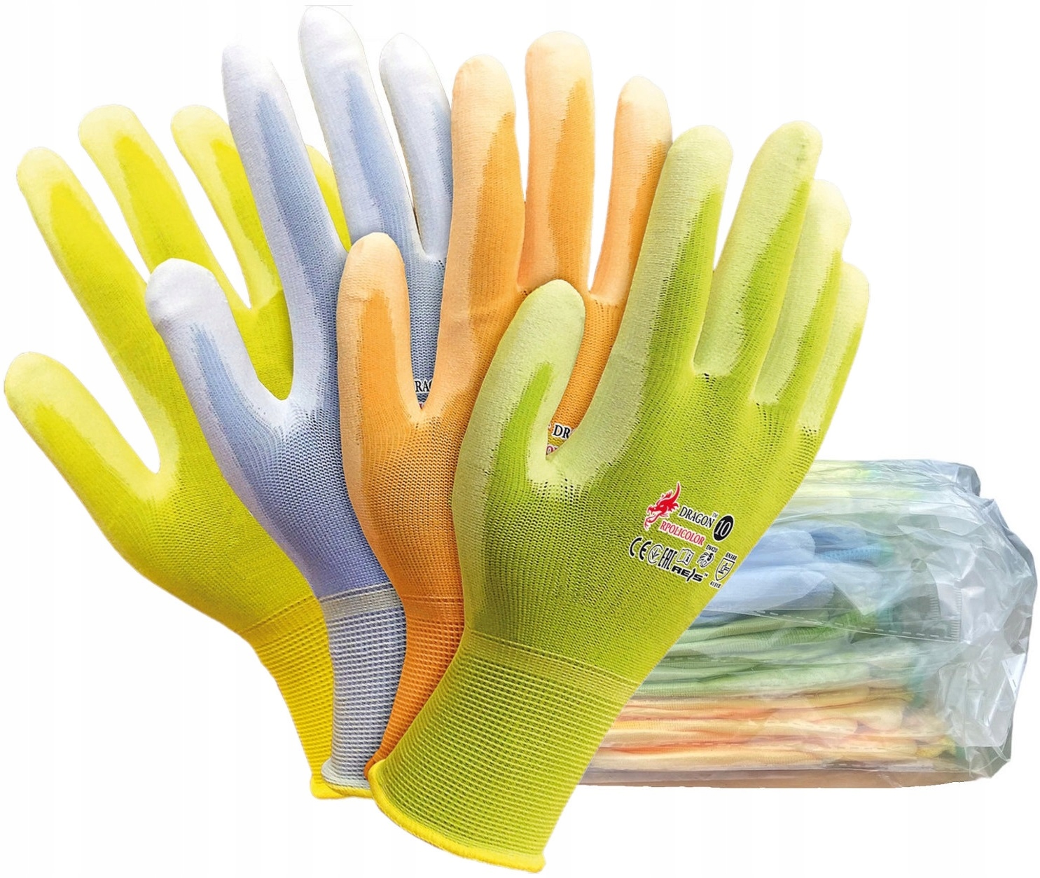 

Rękawiczki robocze Ochronne rękawice Nylon 12 par