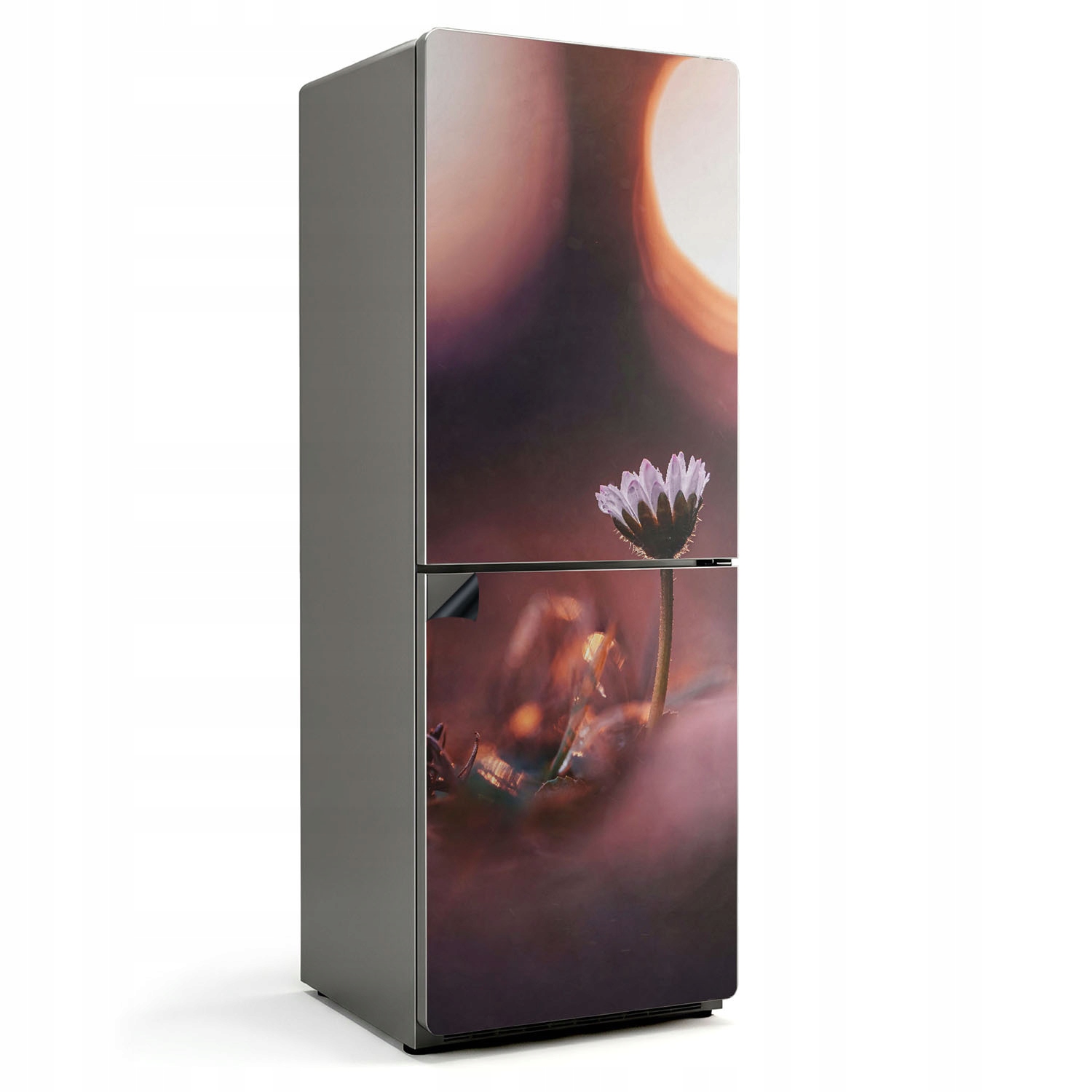 Magnet Ozdobná podložka na dvere chladničky Jemný kvet ráno 70x190
