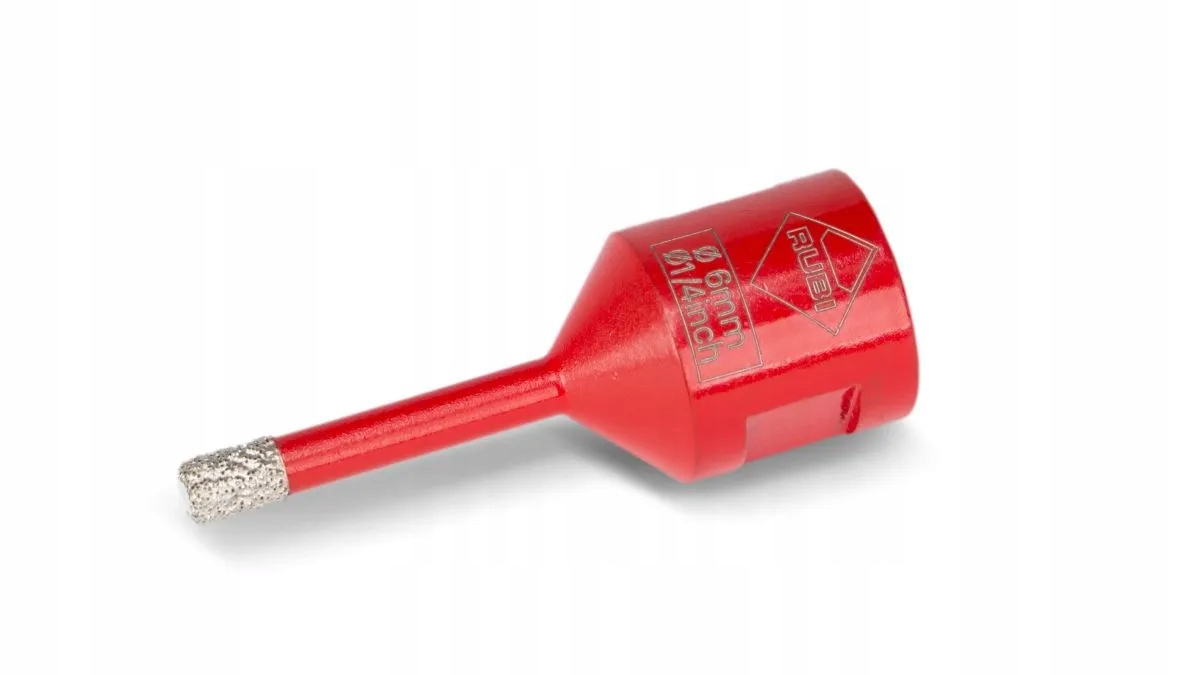 

Wiertło diamentowe do gresu na sucho 6mm M14 Rubi