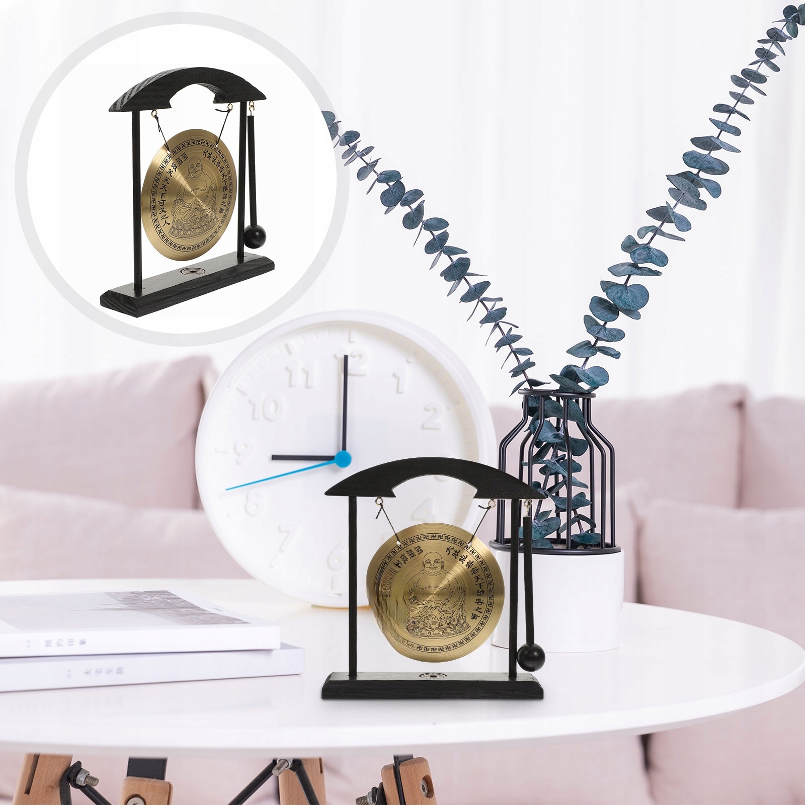 GONG DECOR OZDOBA DOMU VINTAGE UKŁAD SCENY DLA Marka bez marki