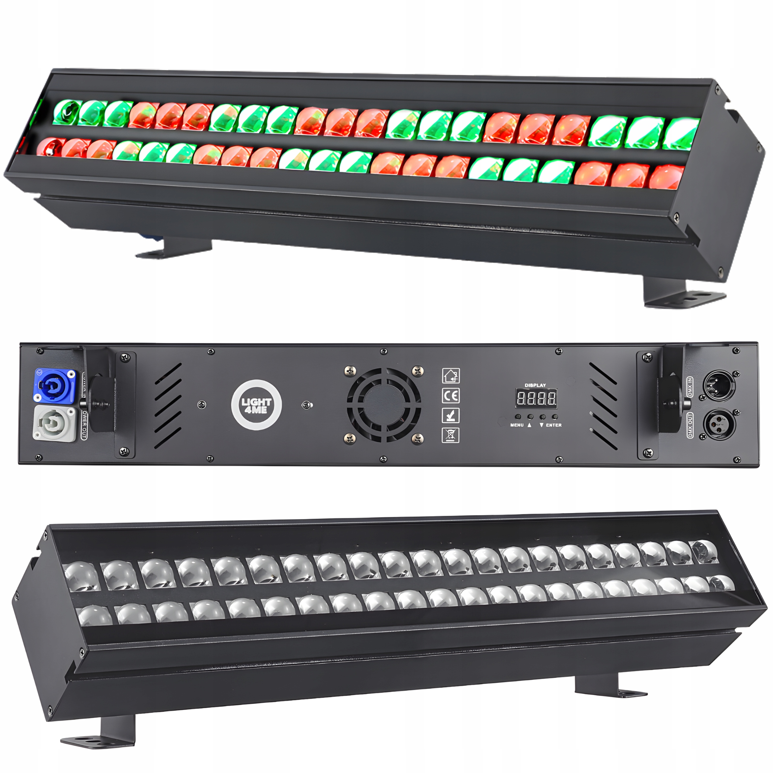 Osvětlovací Lišta Led Světlo 42x8W Rgb SMD3535 Led DMX Wall Washer