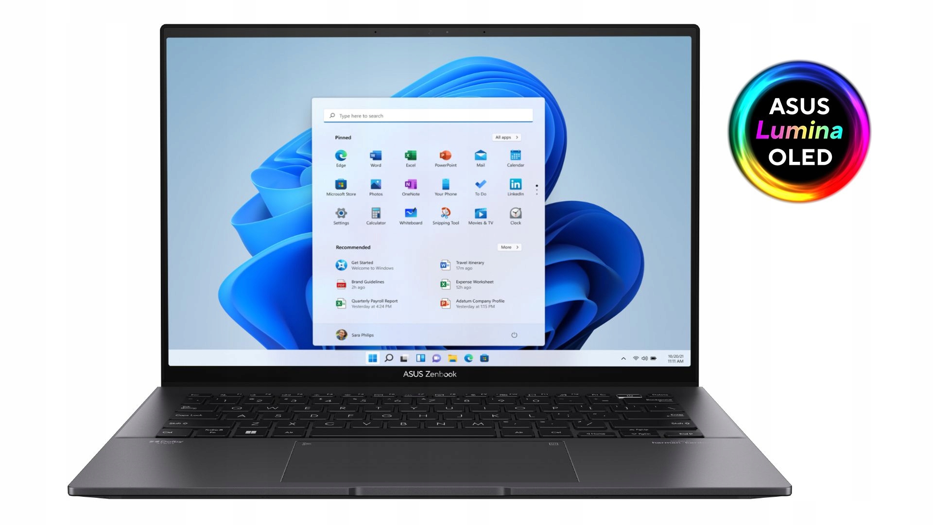 Asus Zenbook 14 Oled UM3402YA-KM812W R5 7430U 14"2,8K 90Hz Hdr 16GB 1000SSD