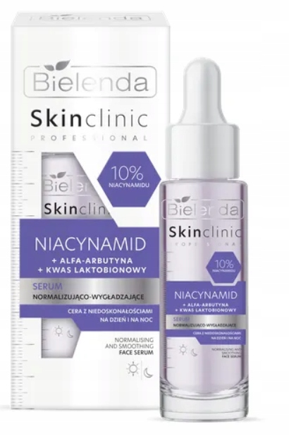 BIELENDA SKIN CLINIC 10% NIACYNAMID SERUM NORMALIZUJĄCO WYGŁADZAJĄCE 30ML