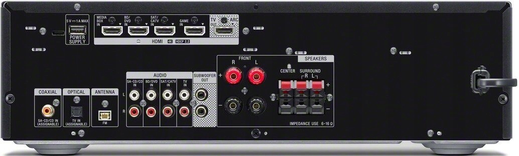 Amplituner kina domowego SONY STR-DH590 System dźwięku 5.2