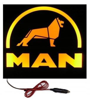Tablica LED MAN nad łóżko TIR LKW