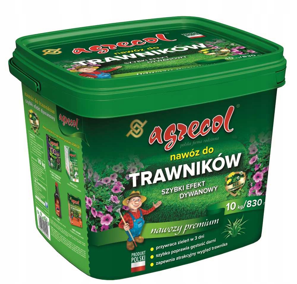 Agrecol Nawóz do traw szybki efekt dywanowy 10kg