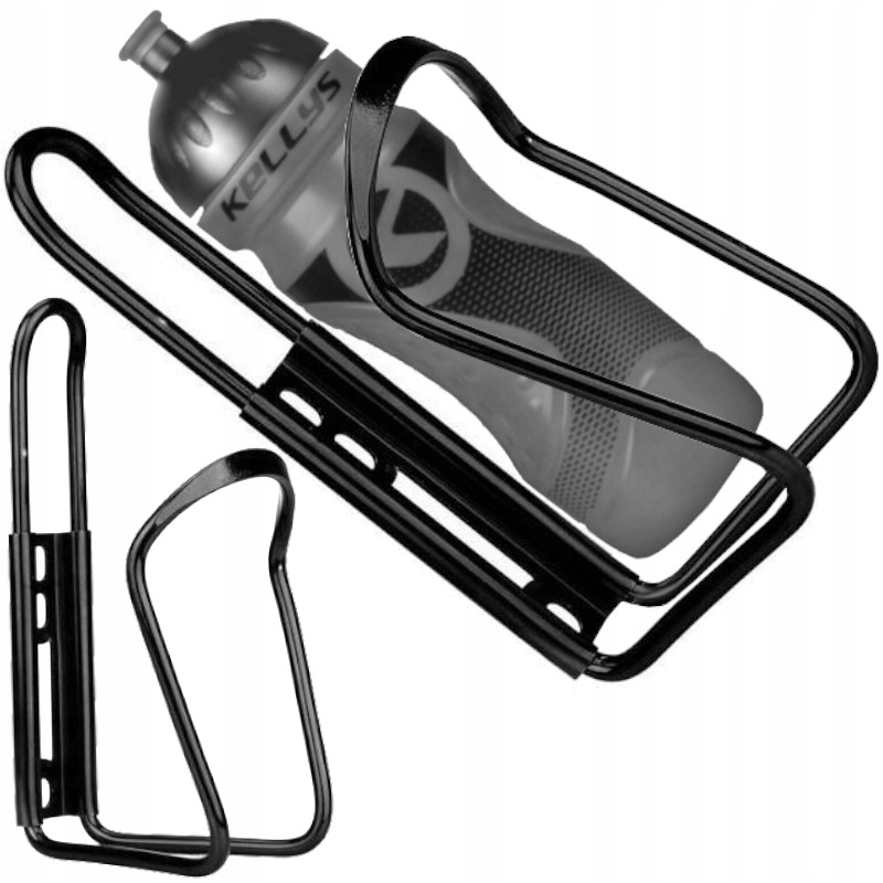 

Kellys Bidon 700ML Czarny+uchwyt Koszyk Na Rower