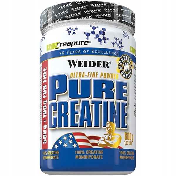 WEIDER CREATINE 600G CREAPURE KREATYNA MONOHYDRAT