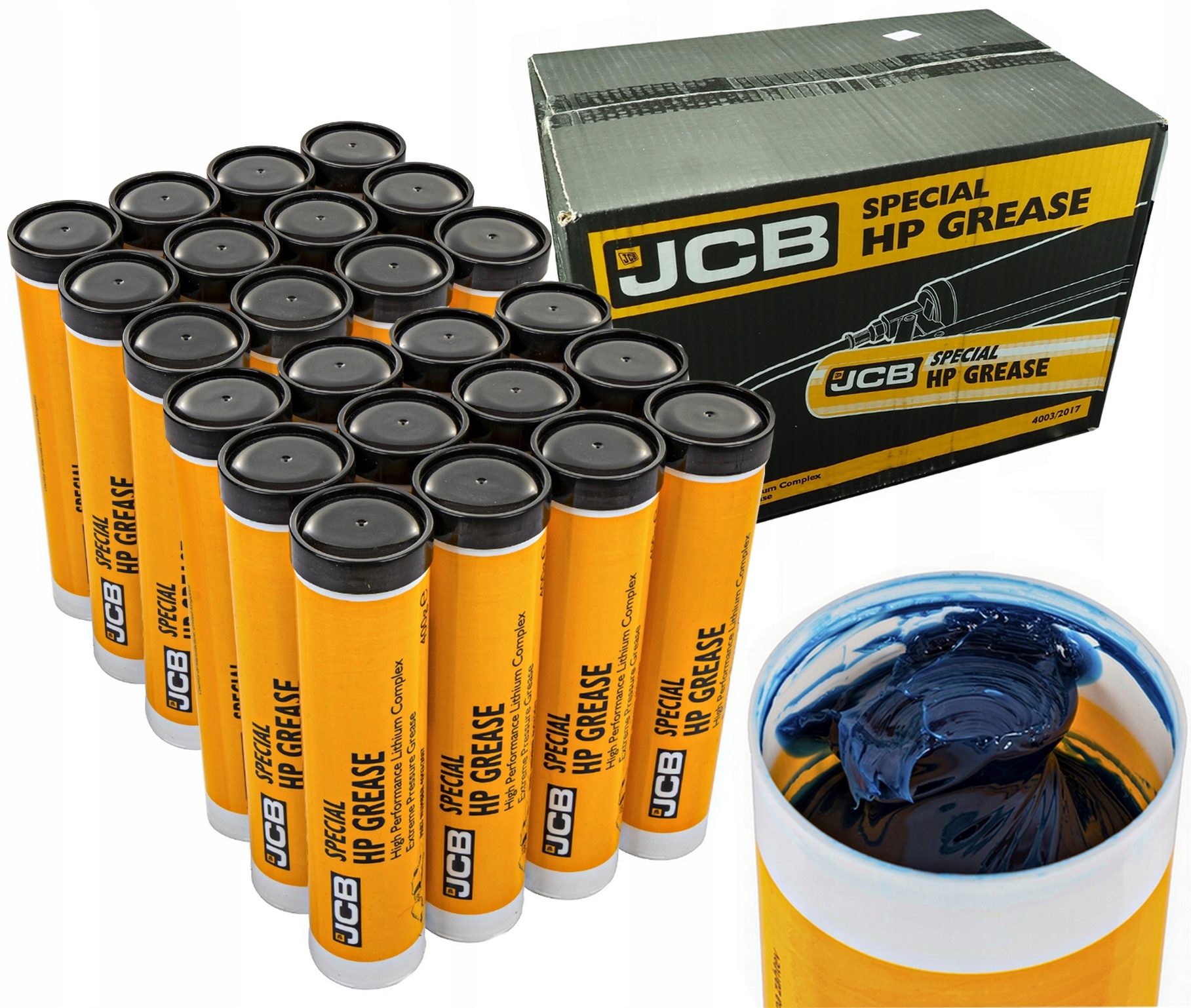 Zestaw Smar Jcb Special Hp Grease 24 szt Oryginał