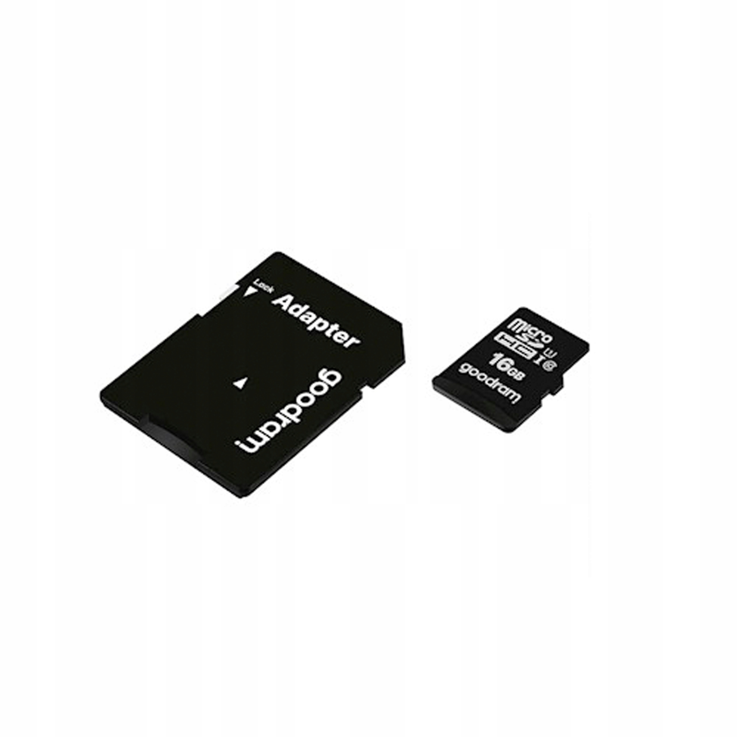 KARTA PAMIĘCI 16GB MICRO SD GOODRAM CLASS 10 UHS-I + ADAPTER
