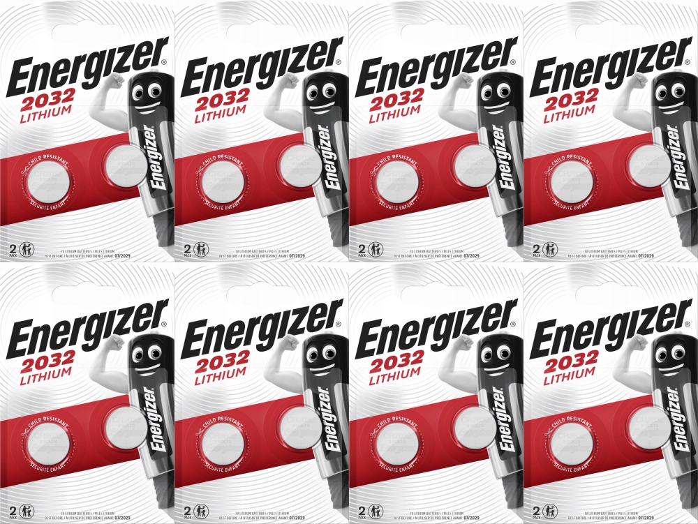 

Bateria Litowa Mini Energizer CR2032 2szt x 8