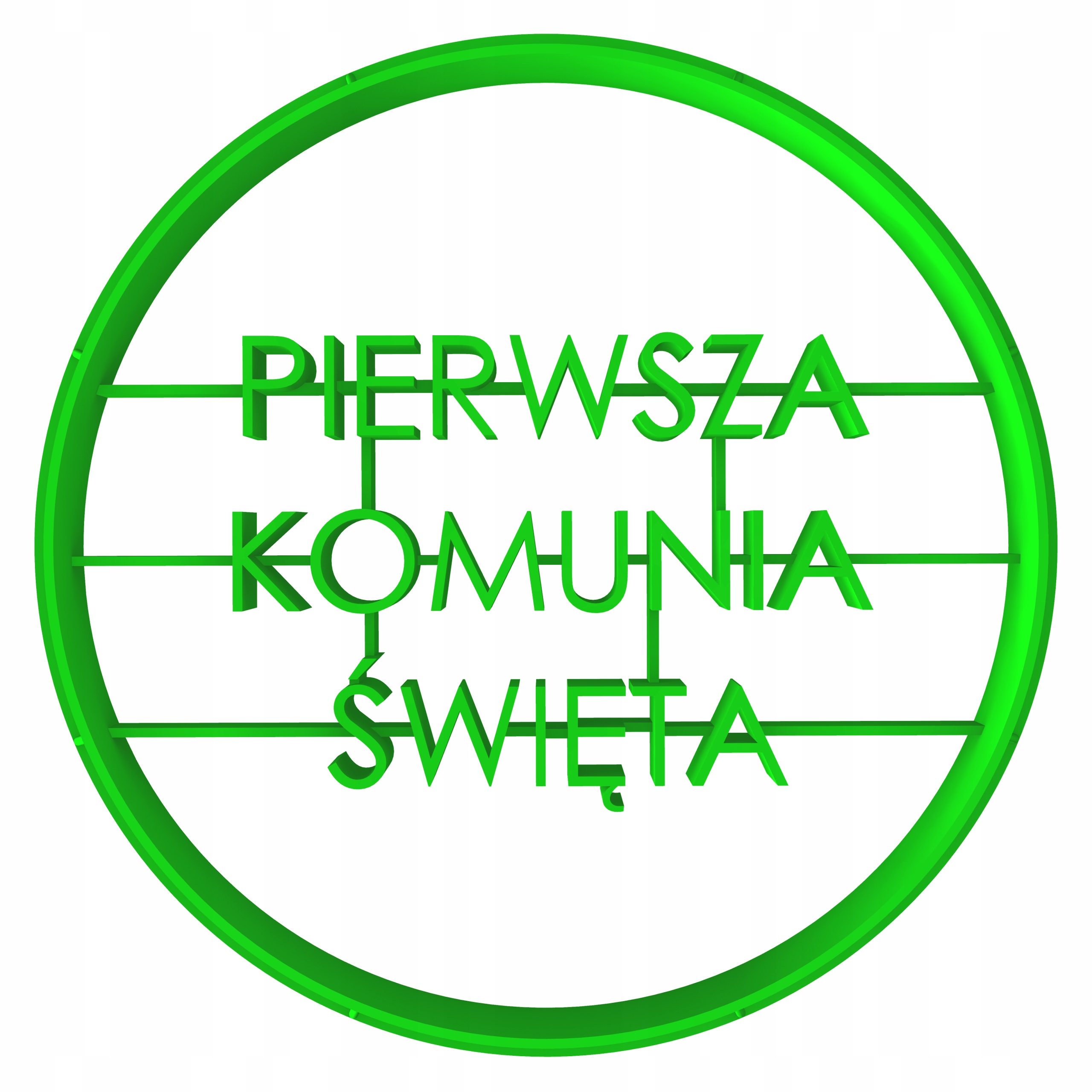 

Foremka Wykrawacz Napis Pierwsza Komunia Święta 1