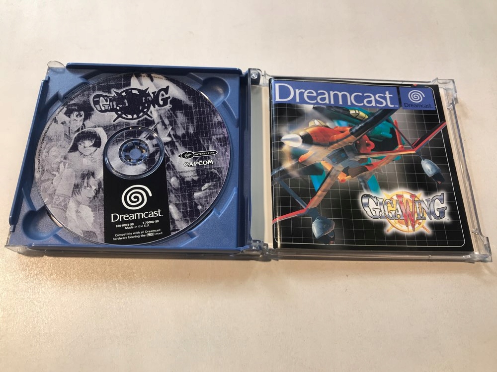 GIGA WING SEGA DREAMCAST Producent SEGA