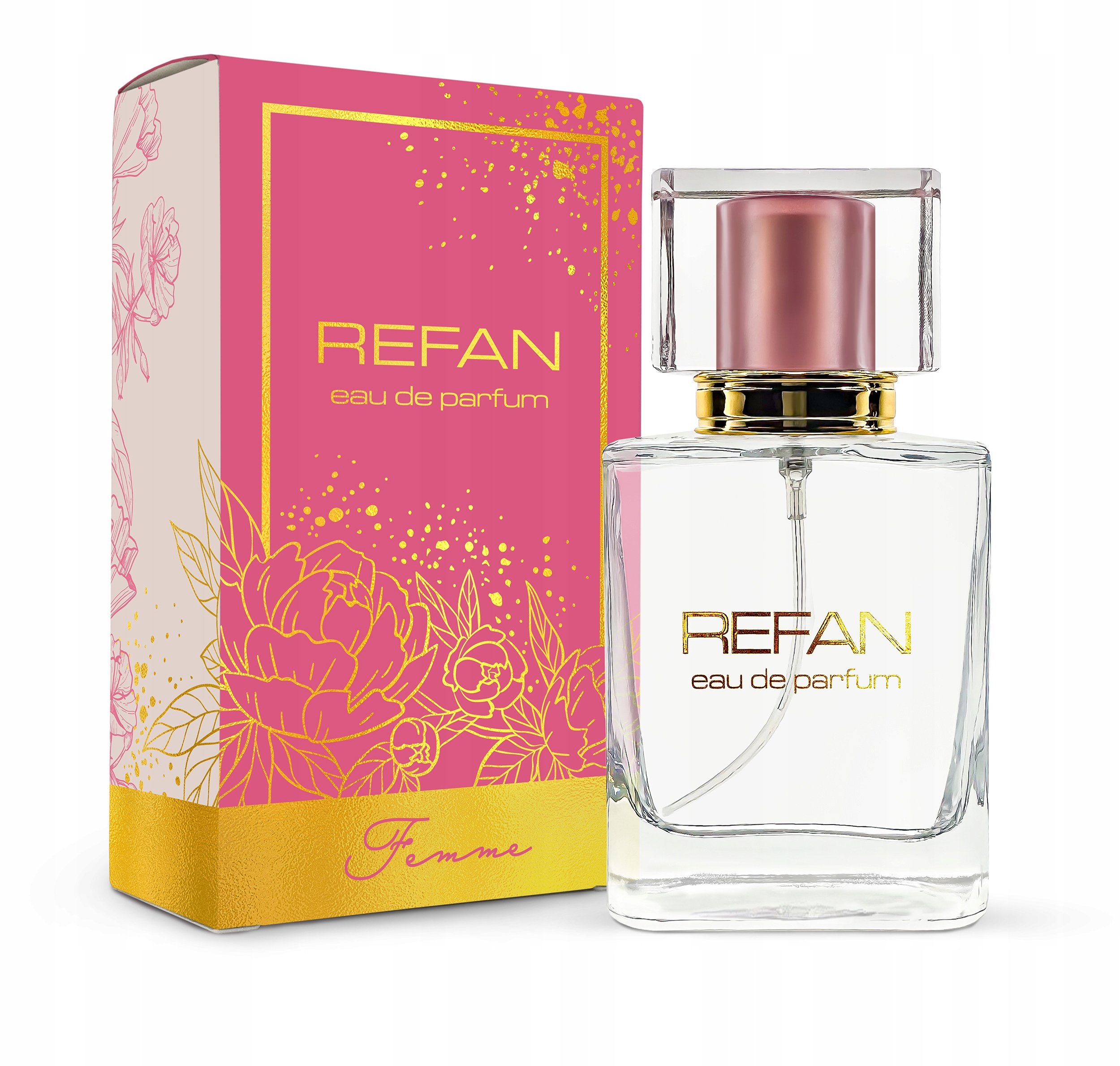 Perfumy Damskie Refan 187 Elegancja Róży i Konwalii na Każdy Dzień 50 ml