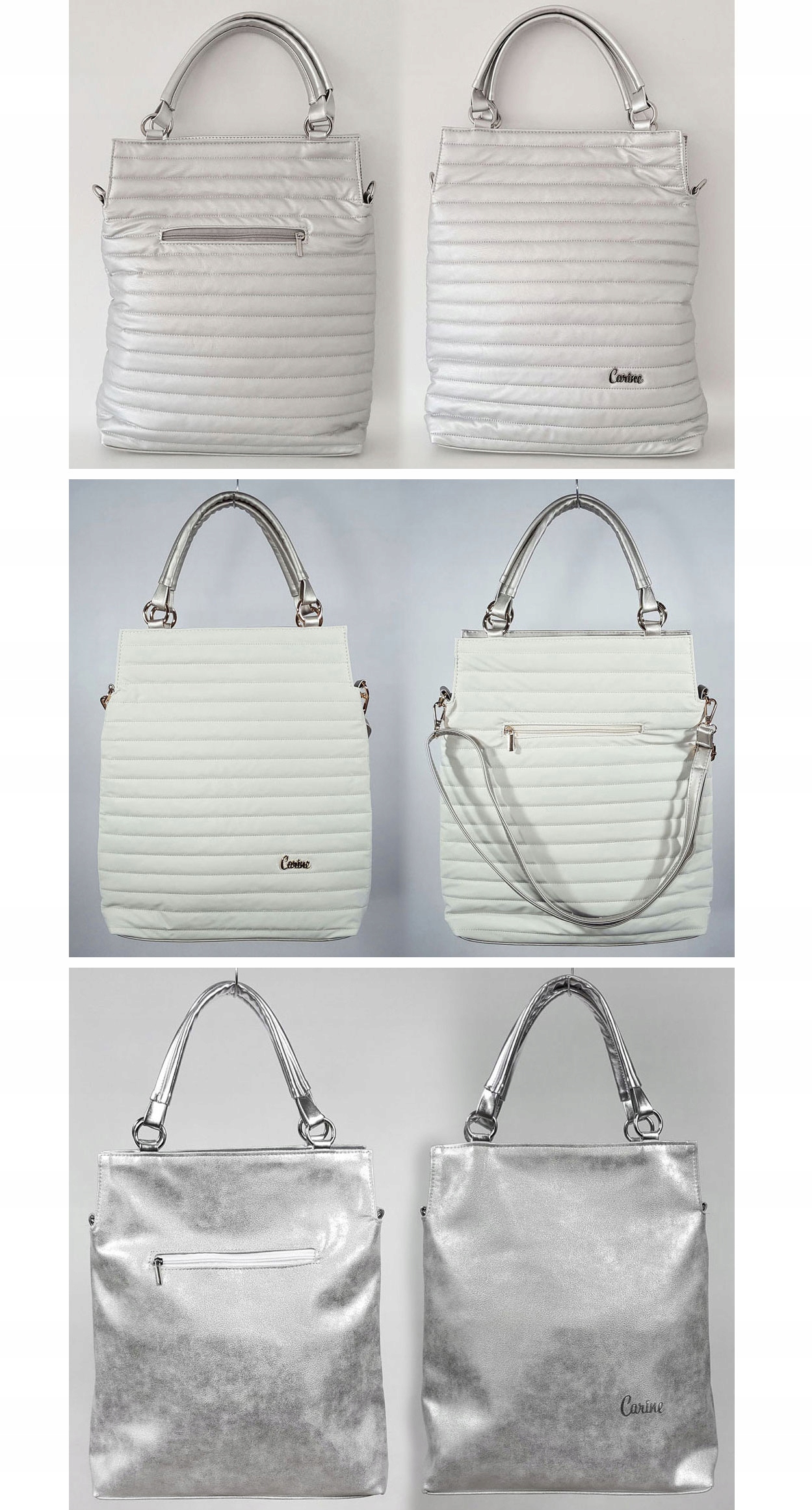 TOREBKA LEWANDOWSKA TORBA CARINE PASTELE I KOLORY Długość paska 140 cm