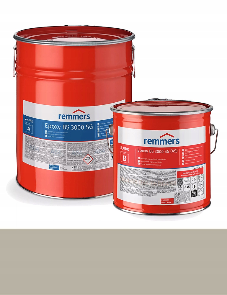 Epoxidová pryskyřice Remmers Epoxy Bs 3000 Sg 5 kg křemíkově šedá