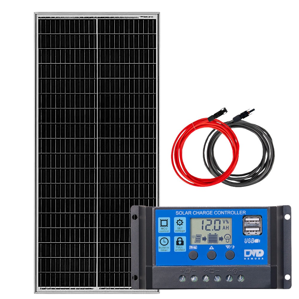 Bateria Słoneczna 90W Regulator Pwm