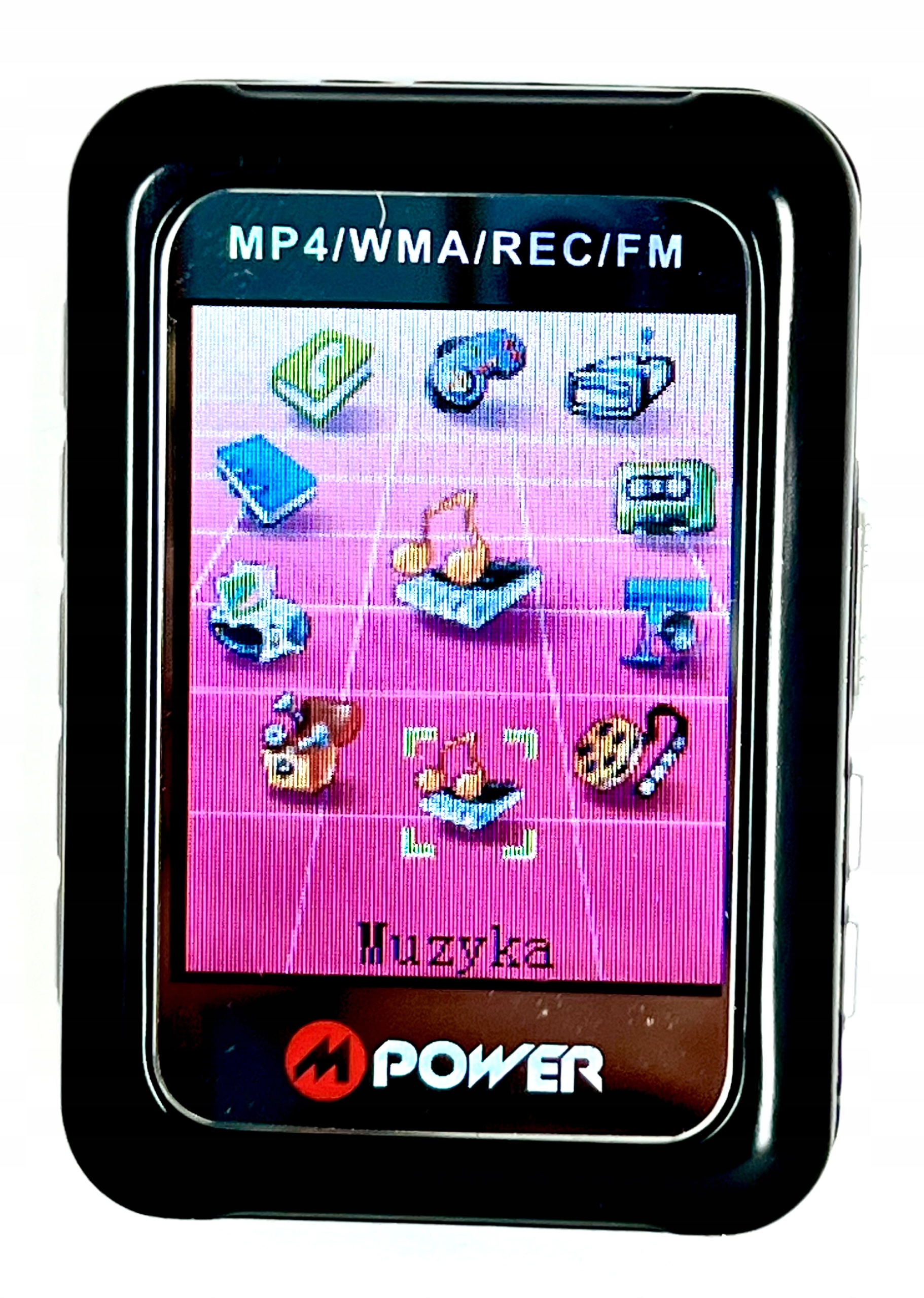 MP4 Mpower M303 512MB Głośnik czarny
