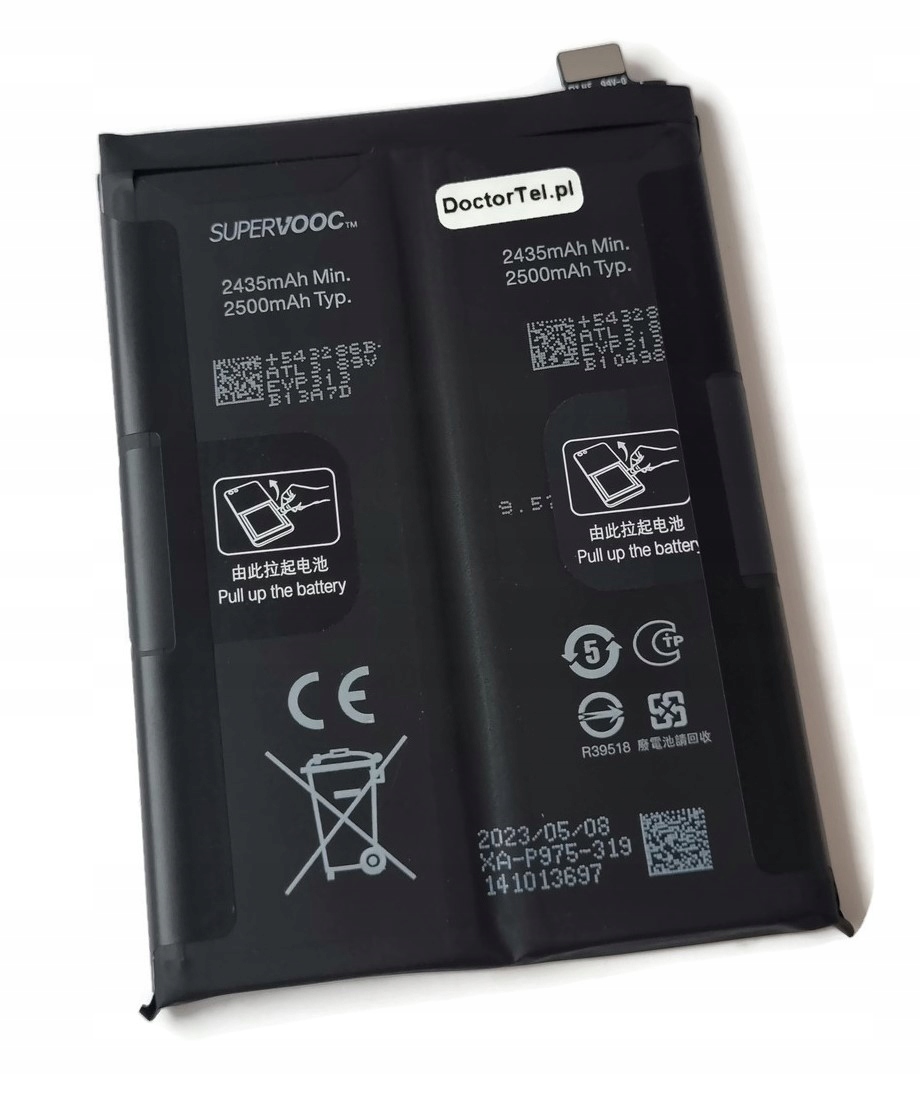 Org Nová originální akumulátor pro OnePlus 11