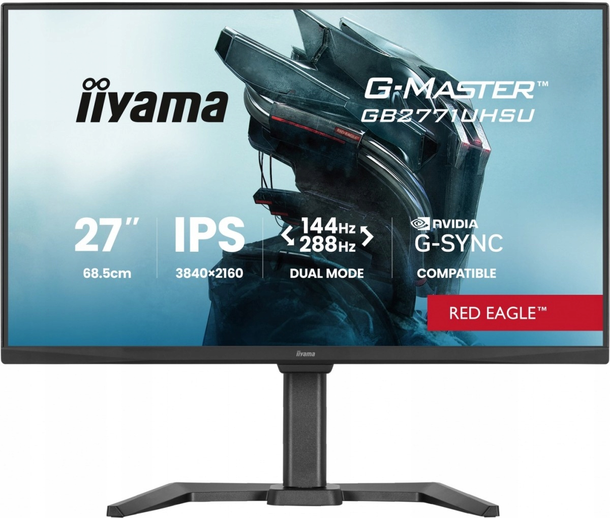 Monitor 27 palců GB2771UHSU-B1 4K 144Hz Fhd 288Hz, 450cd, 2x2W, Has 150,