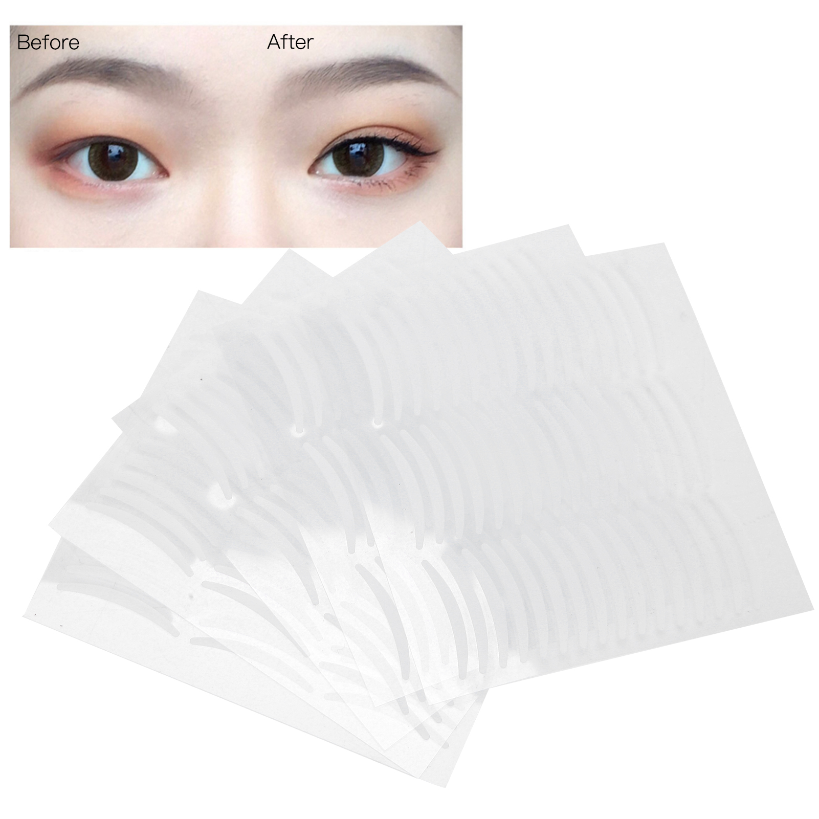 PLASTRY TASIEMKI NA OPADAJĄCE POWIEKI 240SZT KORYGUJĄCE KOMPLET