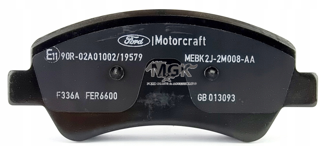 1916327 - ТОРМОЗНЫЕ КОЛОДКИ ЗАДНИЕ TRANSIT 14-CUSTOM 12-ОРИГИНАЛ