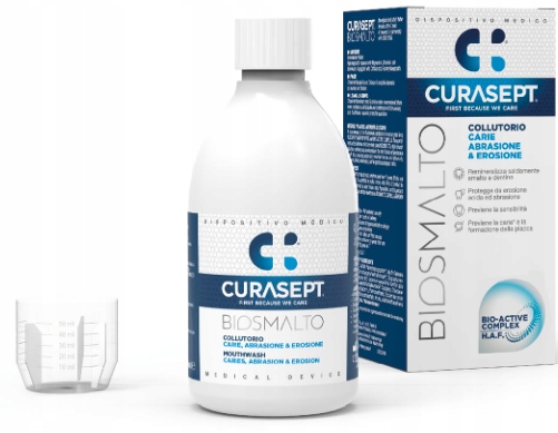

Curasept Biosmalto płyn do płukania ust próchnica