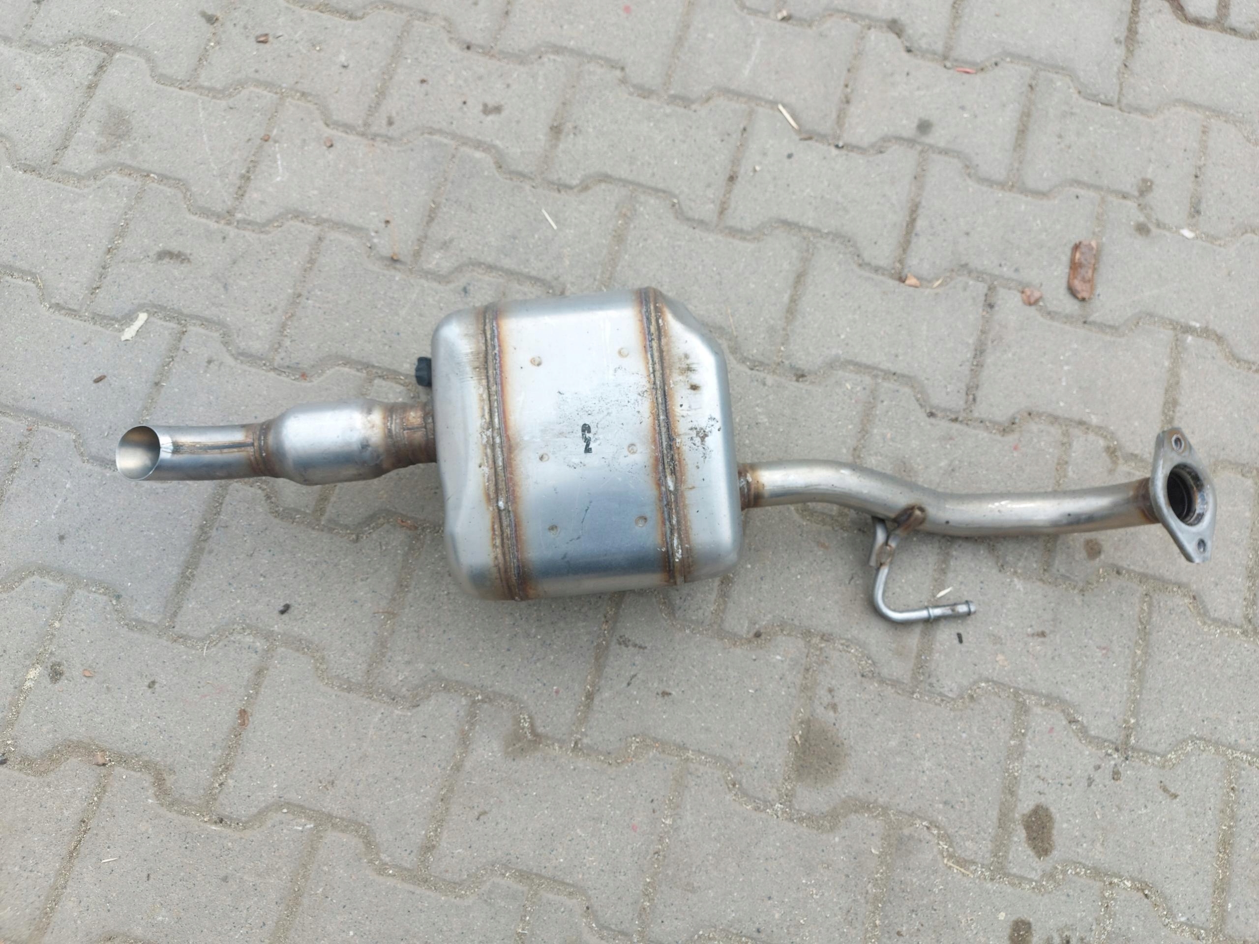 Toyota Yaris CROSS muffler, exhaust
