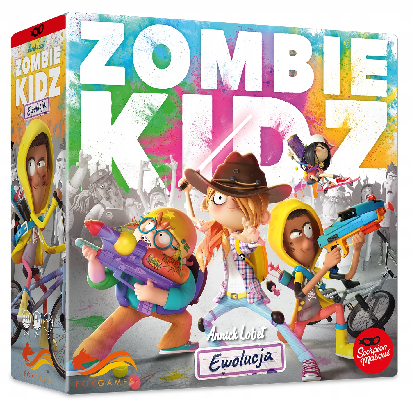 

Zombie Kidz planszowa Gra Roku kids 7 lat Podstawa