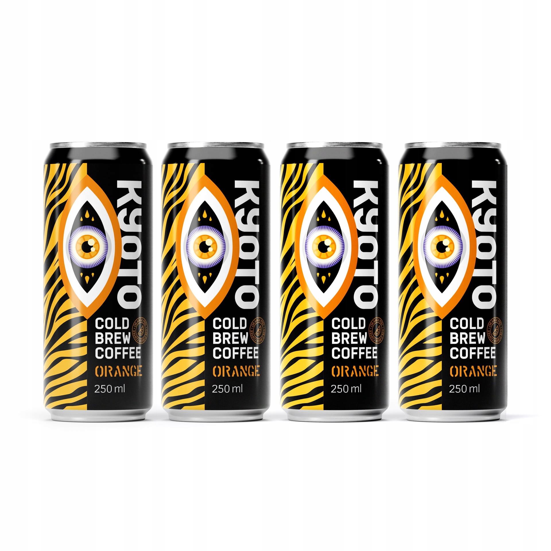 Levně Balíček Kyoto Tonic Cold Brew Coffee 4 x 250 ml Plechovka Kyoto